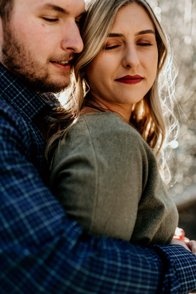 Engagement session at The Riverfront in Downtown Peoria Illinois