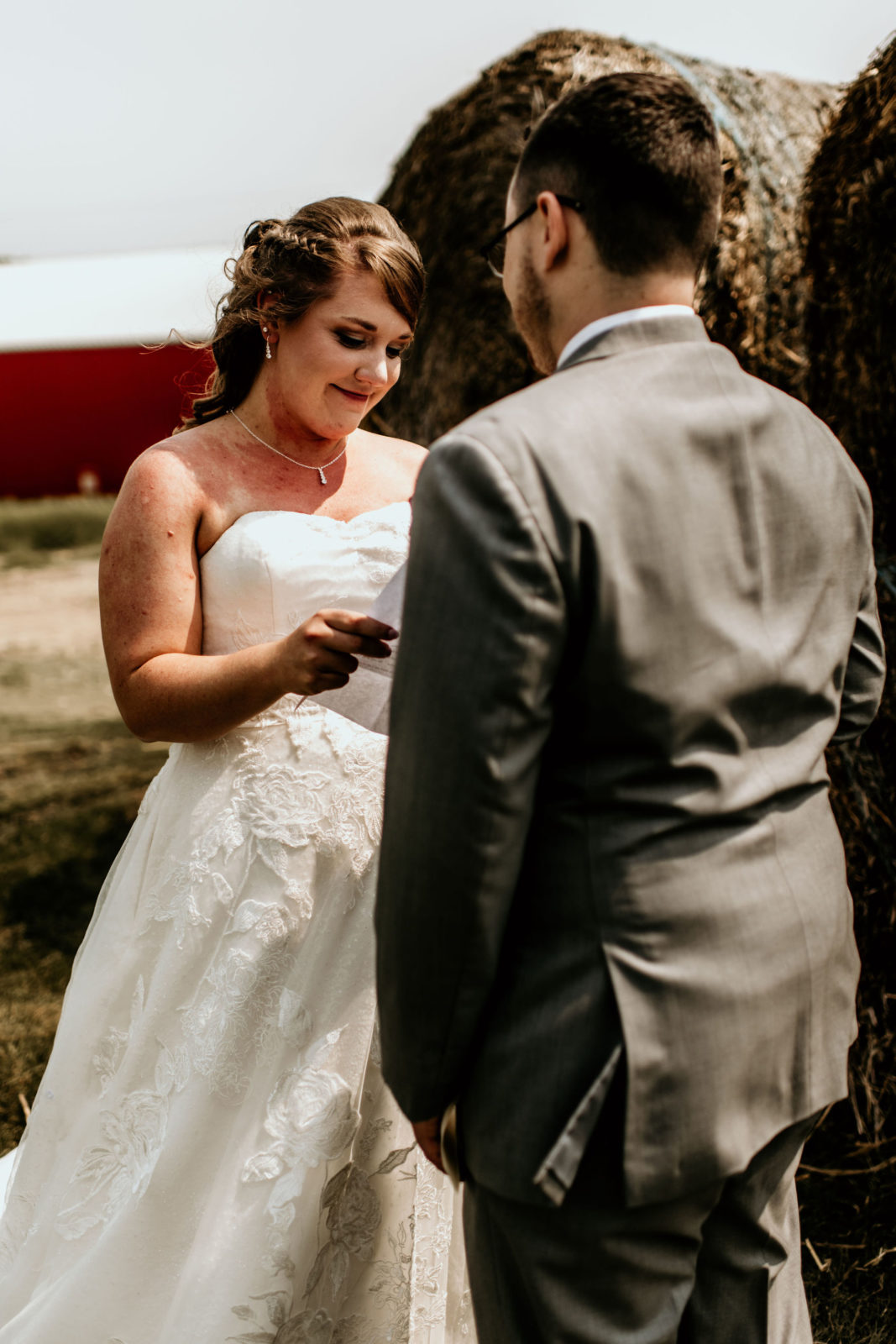 Conklin's Barn Wedding Illinois Photographs by Teresa