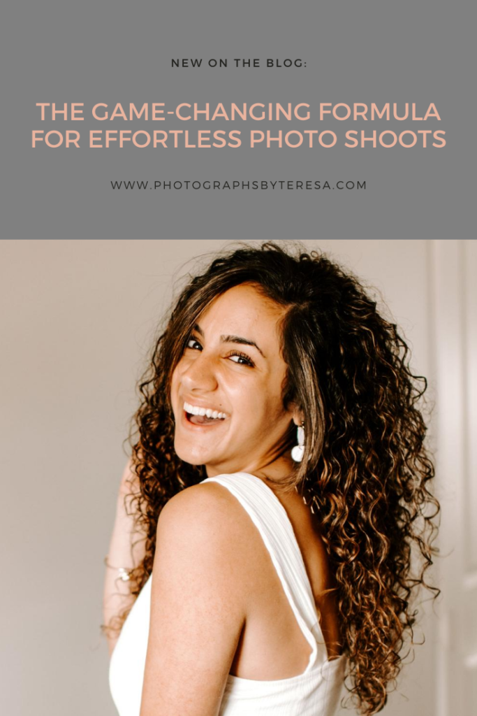 The Game-Changing Formula for Effortless Photo Shoots by Photographs by Teresa. Including tips for wedding and engagement photographers. Browse the blog or click through for more photography tips #camerasettings #cameratips #photographytips #tipsforphotographers